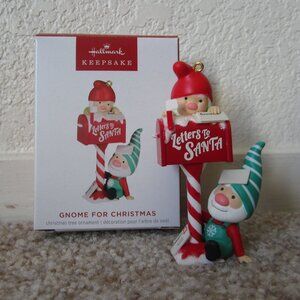 Gnome for Christmas 2023 Hallmark ornament, 3rd in Gnome for Christmas series